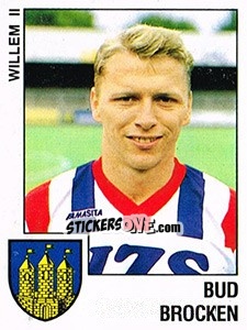 Sticker Bud Brocken - Voetbal 1988-1989 - Panini