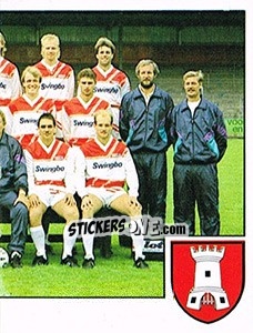 Sticker Team AZ - Voetbal 1988-1989 - Panini