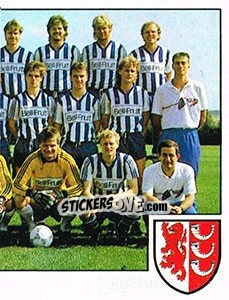 Sticker Team FC Den Haag - Voetbal 1988-1989 - Panini