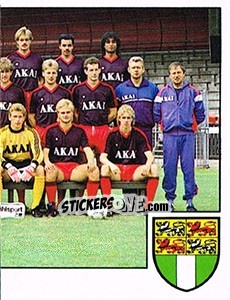 Figurina Team Emmen - Voetbal 1988-1989 n. 308 - Panini