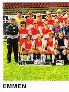 Sticker Team Excelsior - Voetbal 1988-1989 - Panini