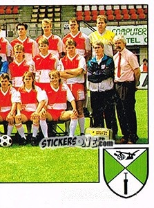 Sticker Team Excelsior - Voetbal 1988-1989 n. 310 - Panini