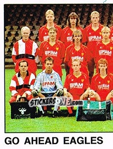 Sticker Team Go Ahead Eagles - Voetbal 1988-1989 n. 311 - Panini