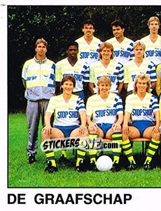 Figurina Team De Graafschap - Voetbal 1988-1989 - Panini