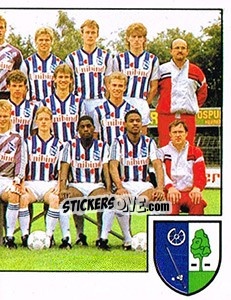 Figurina Team SC Heerenveen - Voetbal 1988-1989 n. 316 - Panini