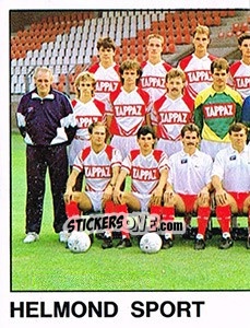 Sticker Team Helmond Sport - Voetbal 1988-1989 - Panini