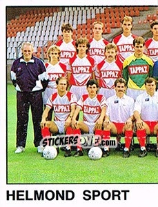 Figurina Team Helmond Sport - Voetbal 1988-1989 n. 317 - Panini