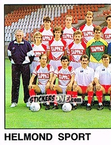 Cromo Team Helmond Sport - Voetbal 1988-1989 - Panini