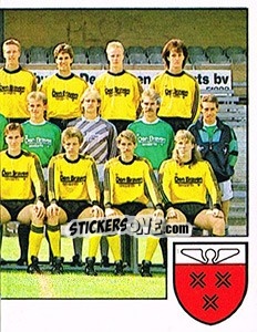 Sticker Team NAC - Voetbal 1988-1989 - Panini