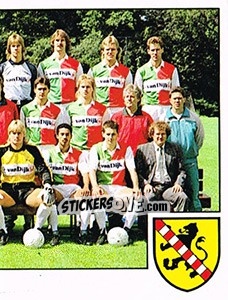 Sticker Team SVV - Voetbal 1988-1989 - Panini