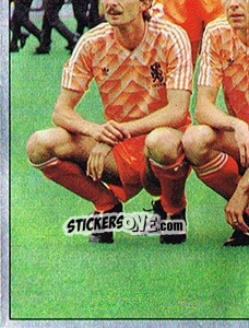 Sticker Team Holland - Voetbal 1988-1989 n. 341 - Panini