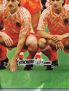 Sticker Team Holland - Voetbal 1988-1989 - Panini