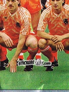 Sticker Team Holland - Voetbal 1988-1989 n. 343 - Panini