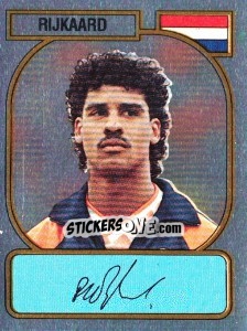 Cromo Frank Rijkaard - Voetbal 1988-1989 - Panini