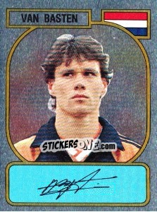 Cromo Marco van Basten - Voetbal 1988-1989 - Panini