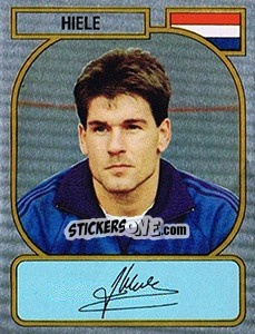 Sticker Hiele - Voetbal 1988-1989 n. 356 - Panini