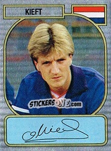 Figurina Kieft - Voetbal 1988-1989 - Panini