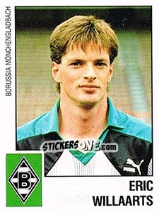 Sticker Eric Willaarts (Borussia Monchengladbach)