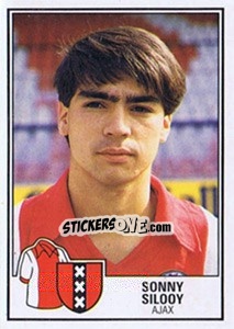 Sticker Sonny Silooy - Voetbal 1984-1985 - Panini