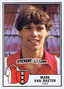 Sticker Marco van Basten - Voetbal 1984-1985 - Panini