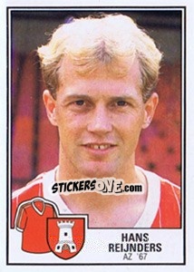 Sticker Hans Reynders - Voetbal 1984-1985 - Panini