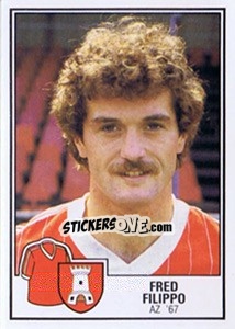 Sticker Fred Filippo - Voetbal 1984-1985 - Panini