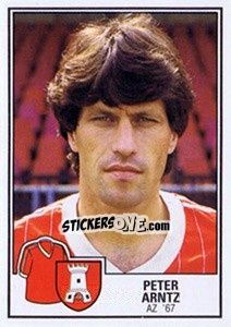 Figurina Peter Arntz - Voetbal 1984-1985 - Panini