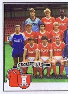 Sticker Team - Voetbal 1984-1985 - Panini