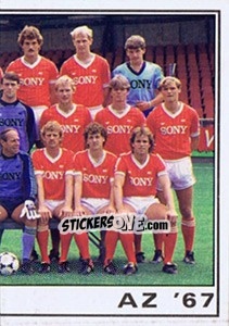 Sticker Team - Voetbal 1984-1985 - Panini