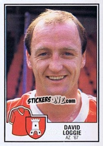 Sticker David Loggie - Voetbal 1984-1985 n. 36 - Panini