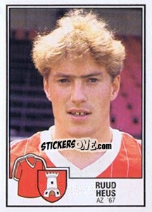 Sticker Ruud Heus - Voetbal 1984-1985 n. 38 - Panini