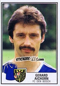Sticker Gerard Aichorn - Voetbal 1984-1985 n. 43 - Panini