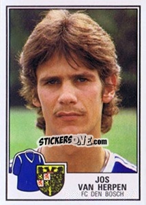 Sticker Jos van Herpen - Voetbal 1984-1985 n. 46 - Panini