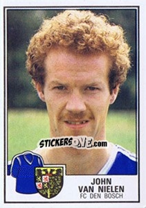 Sticker John van Nielen - Voetbal 1984-1985 - Panini