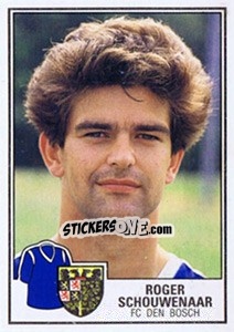 Sticker Roger Schouwenaar - Voetbal 1984-1985 - Panini