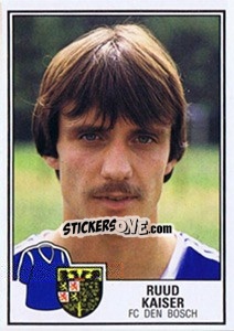Sticker Ruud Kaiser - Voetbal 1984-1985 - Panini