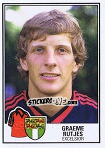 Sticker Graeme Rutjes - Voetbal 1984-1985 n. 62 - Panini