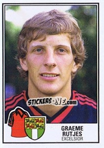 Cromo Graeme Rutjes - Voetbal 1984-1985 - Panini