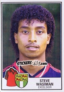 Sticker Steve Wasiman - Voetbal 1984-1985 - Panini