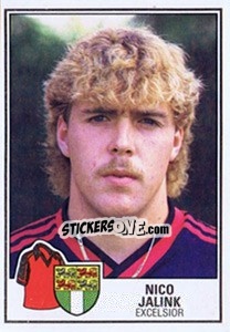 Cromo Nico Jalink - Voetbal 1984-1985 - Panini