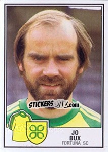 Figurina Jo Bux - Voetbal 1984-1985 - Panini