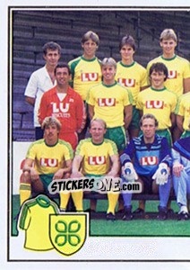 Sticker Team - Voetbal 1984-1985 n. 105 - Panini