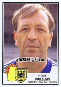 Figurina Henk Wullems - Voetbal 1984-1985 - Panini