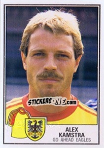 Sticker Alex Kamstra - Voetbal 1984-1985 n. 118 - Panini