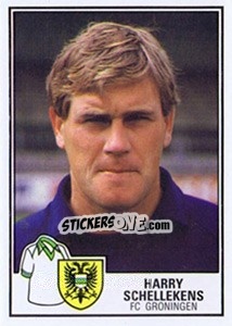 Sticker Harry Schellekens - Voetbal 1984-1985 - Panini
