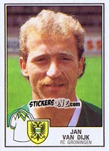 Cromo Jan van Dijk - Voetbal 1984-1985 n. 145 - Panini