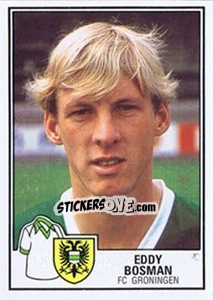 Sticker Eddy Bosman - Voetbal 1984-1985 - Panini