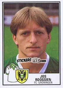 Sticker Jos Roosien - Voetbal 1984-1985 n. 149 - Panini