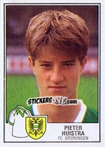 Figurina Pieter Huistra - Voetbal 1984-1985 - Panini