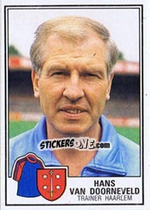 Sticker Hans van Doorneveld - Voetbal 1984-1985 - Panini